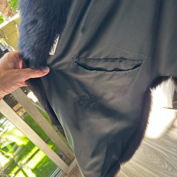 Bob Mackie RARE Oversized Fox Fur Stole Wrap Shawl. 9ft! - Picture 13 of 16